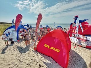 DLRG/NIVEA beach festival Baltic resort Wustrow