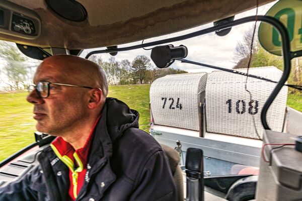 Strandkorb Transport (2)