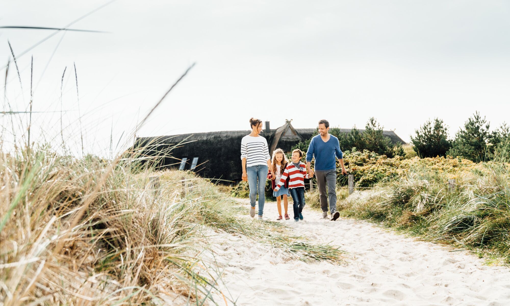 Unterwegs zum Ostseestrand