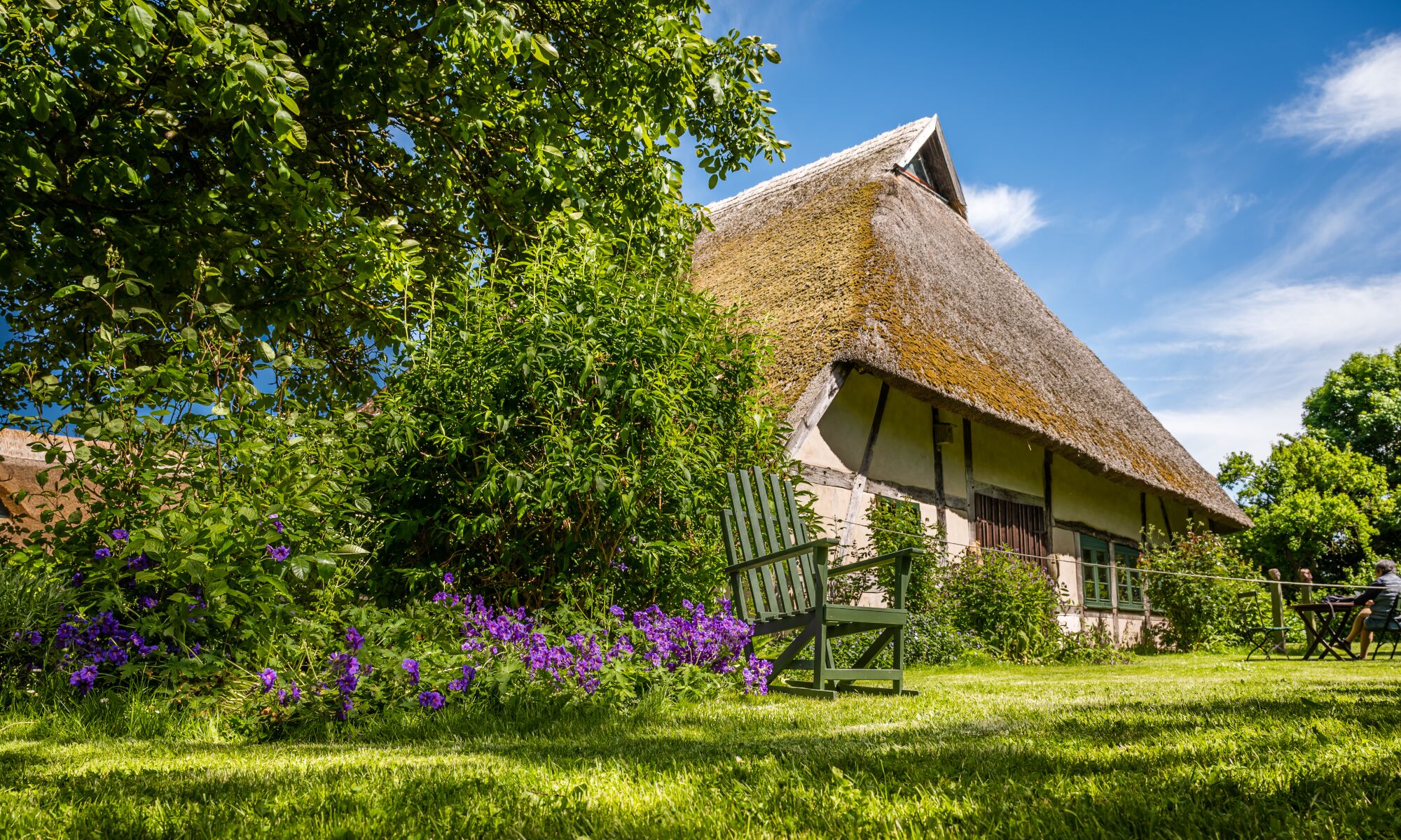 Idylle pur: Die Kunstscheune Barnstorf bei Wustrow