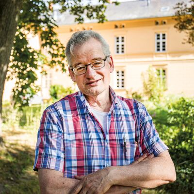 Herr von der Lühe Schloss Kölzow