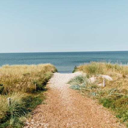 Strandaufgang im Ostseebad Dierhagen