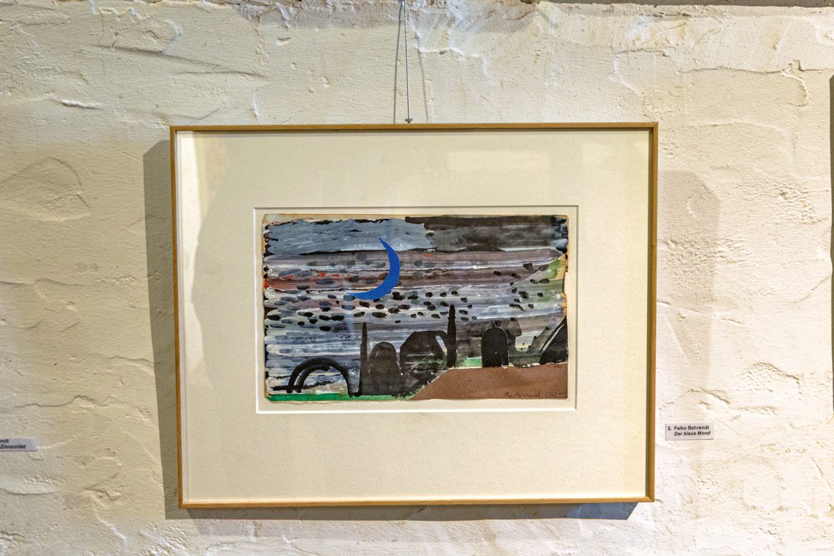 Ausstellungsobjekt der Kunstscheune.