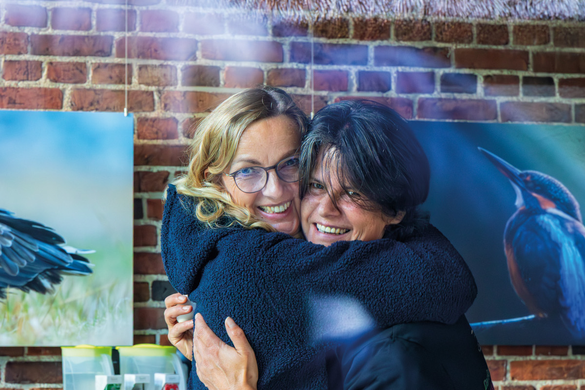 Glückliches Wiedersehen