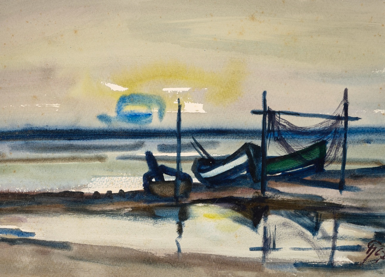 Christian Gätjen (1940 – 2008) – Aquarelle, Ölbilder und Bühnenbild