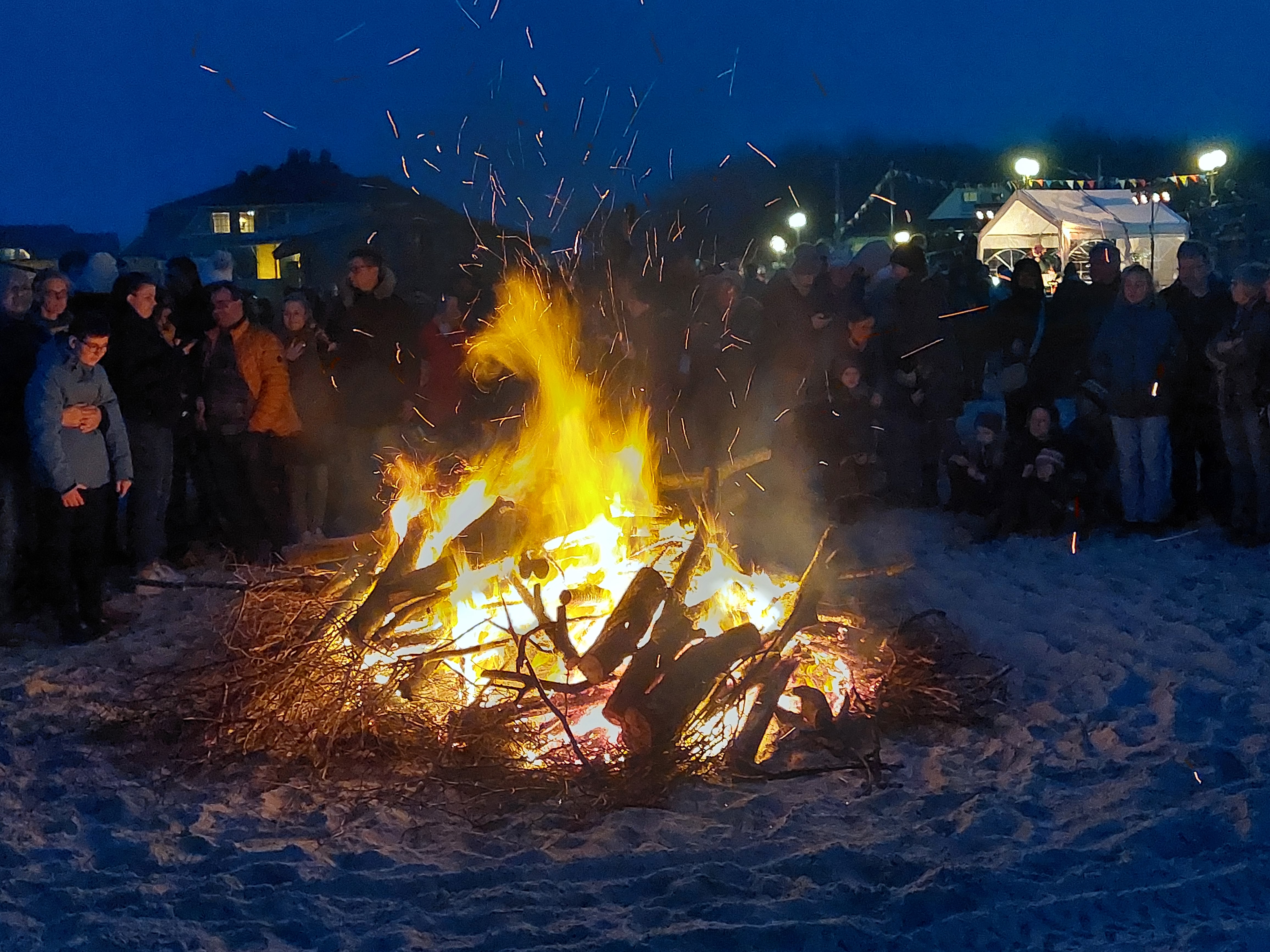 Wustrower Osterfeuer