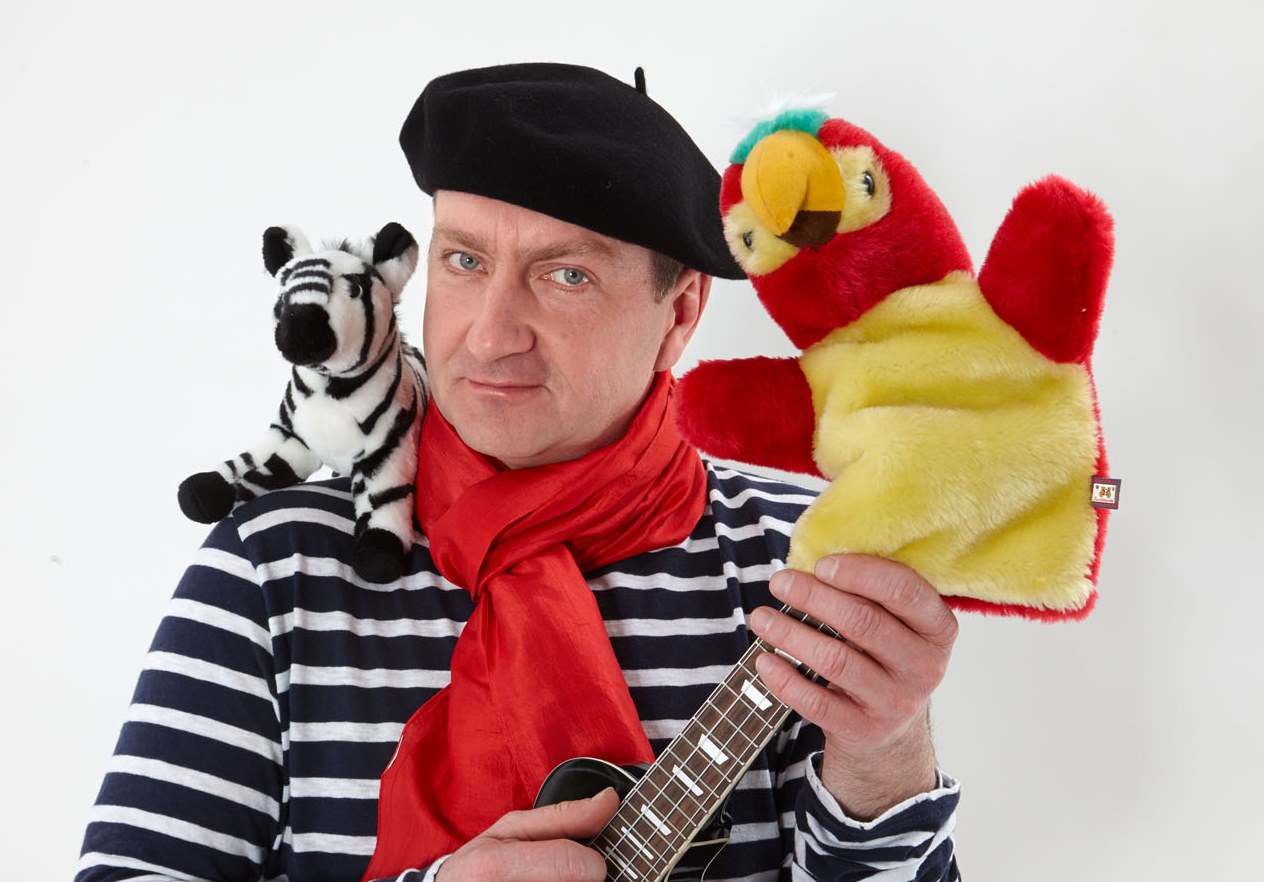 Kinderprogramm: Fridolin Farbenfroh  »Zebra und Papagei«