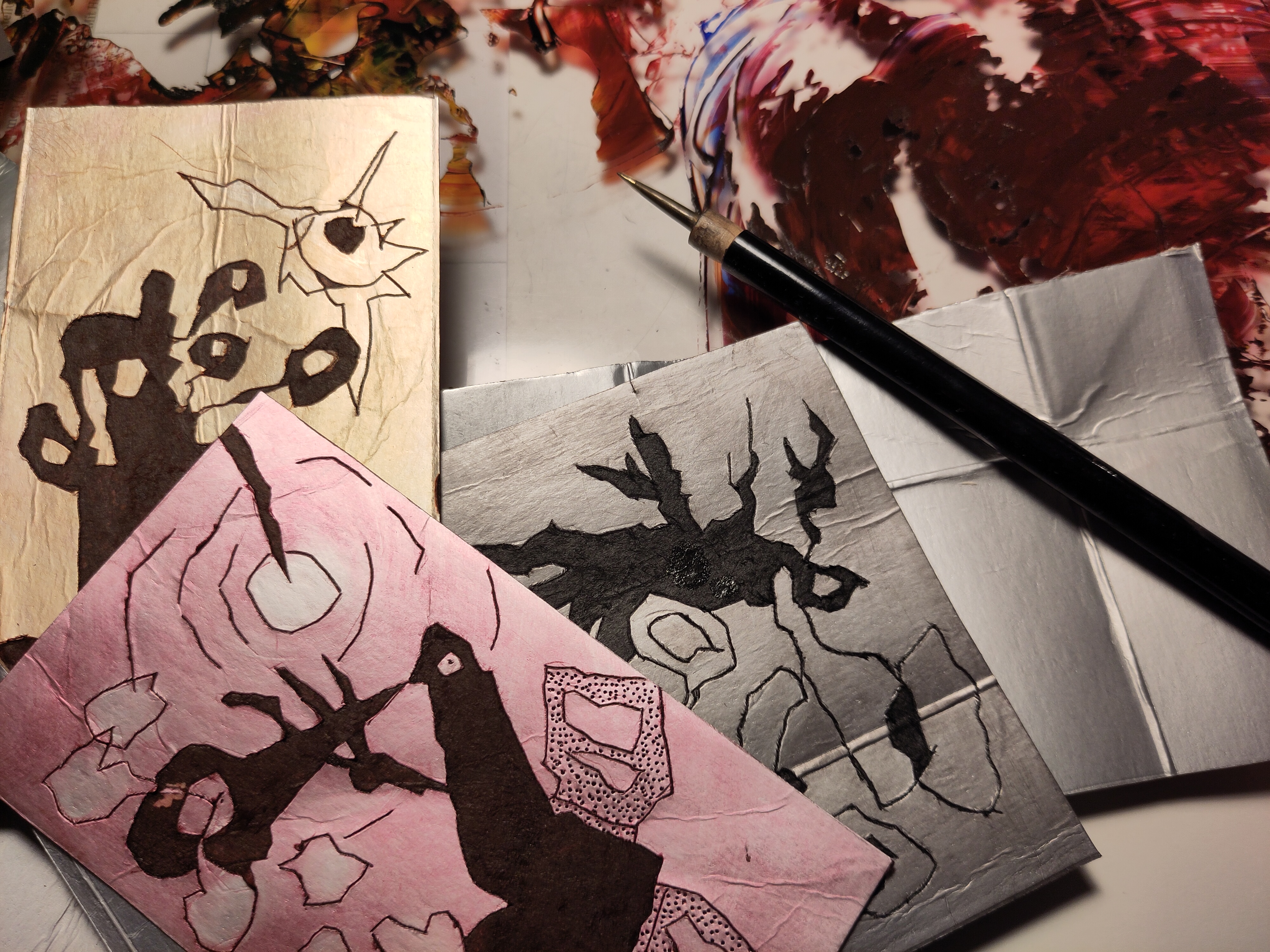 Drucken in der alten Mühle