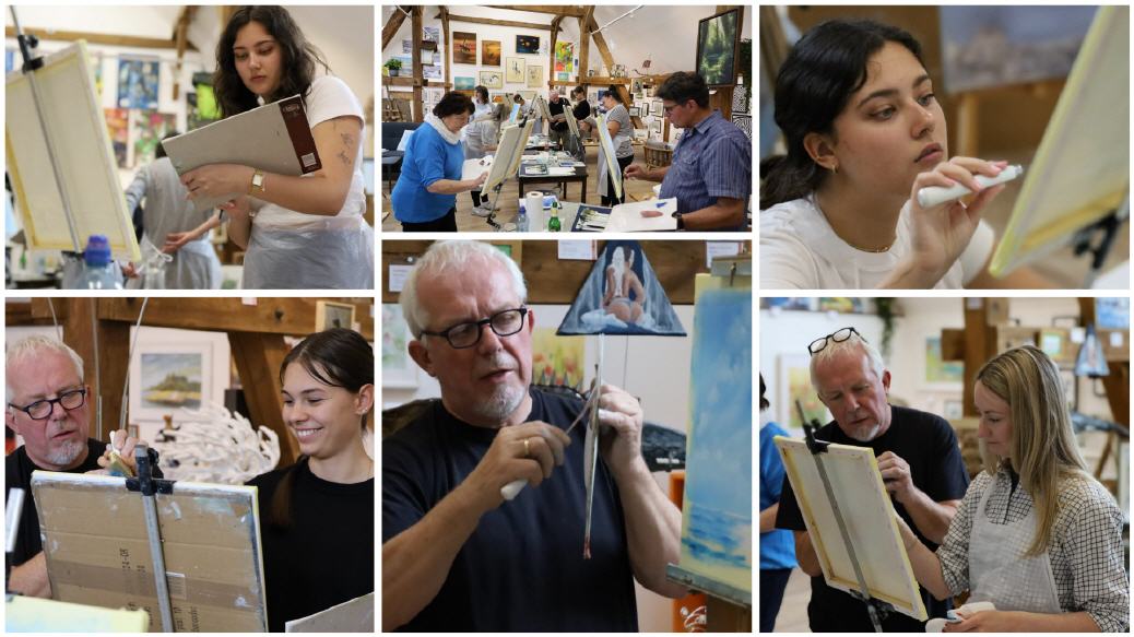 Malkurs nach Bob Ross