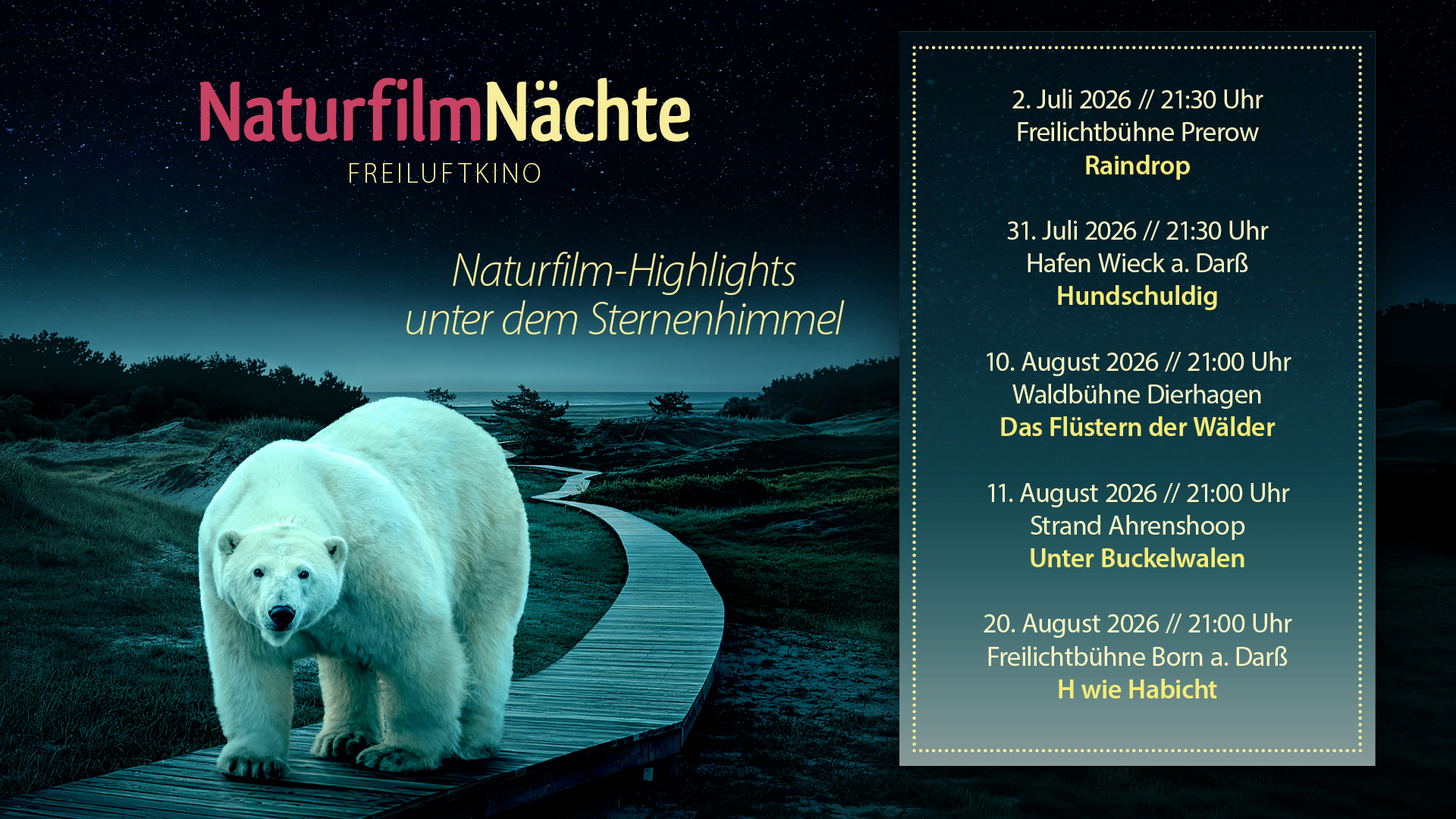 NaturfilmNacht Dierhagen