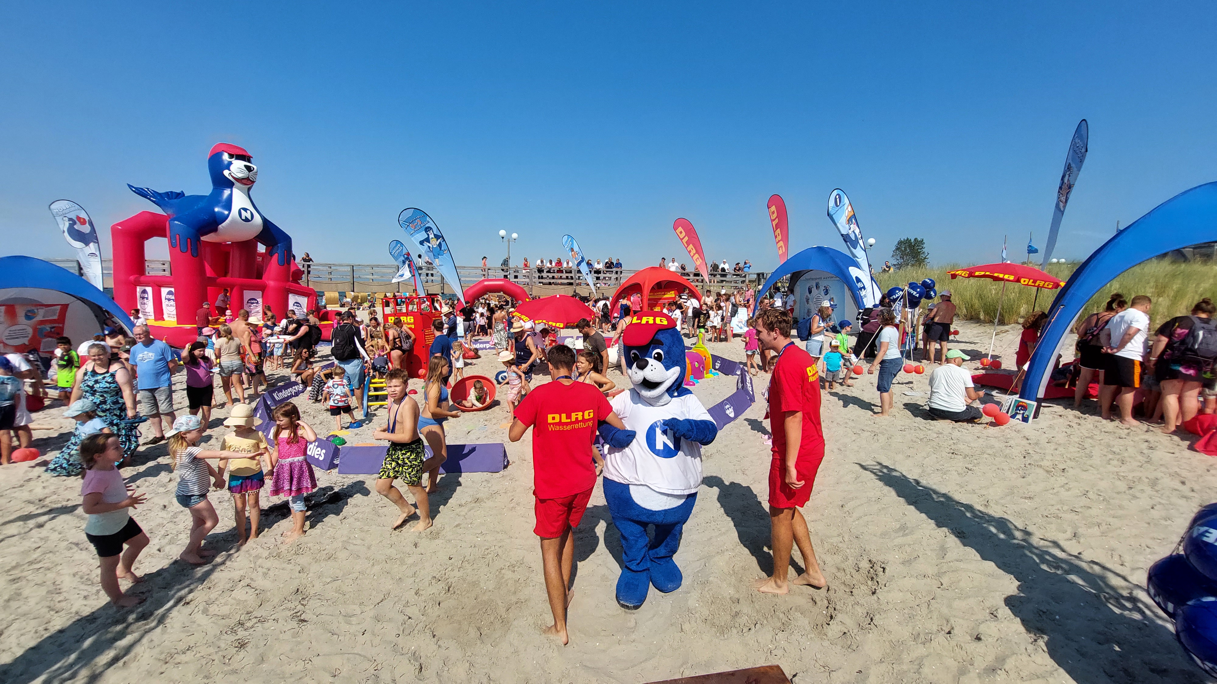 DLRG/NIVEA Strandfest im Ostseebad Wustrow