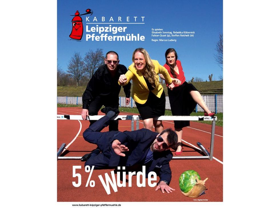 Kabarett »5 % Würde« | Kabarett der Leipziger Pfeffermühle