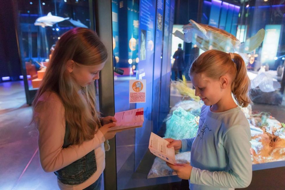 Playfully discover the OZEANEUM and learn a thing or two about it
