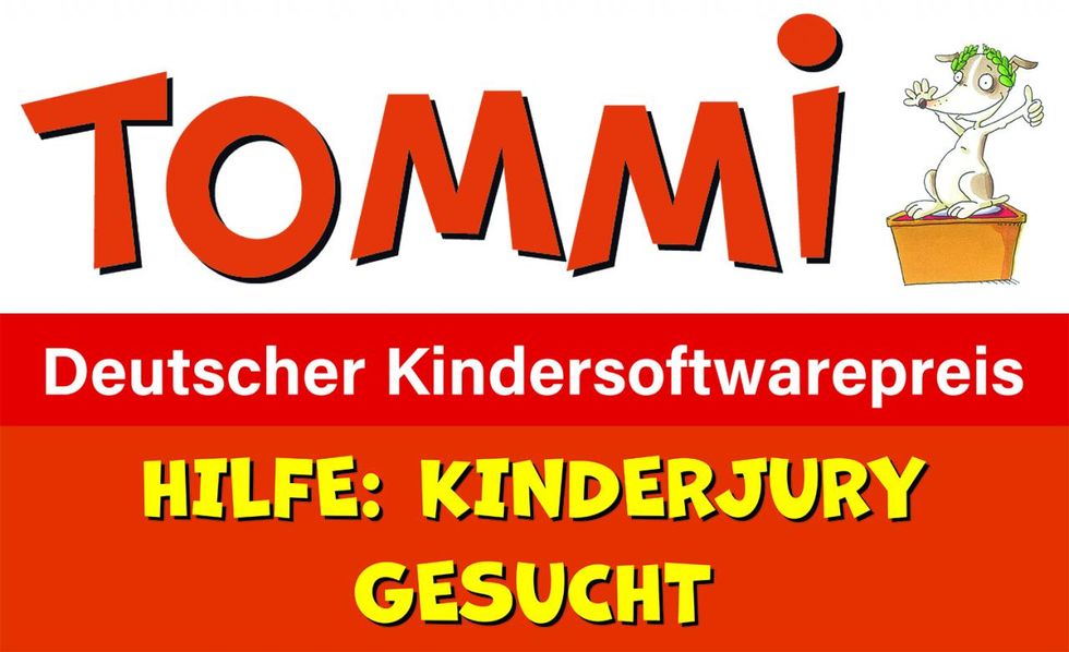 Kinder testen Software für den TOMMI 