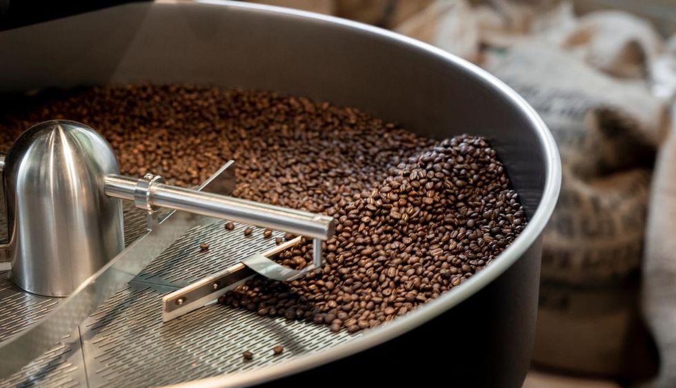 Schonende Röstung von Bio-Kaffee und einheimischen Lupinen