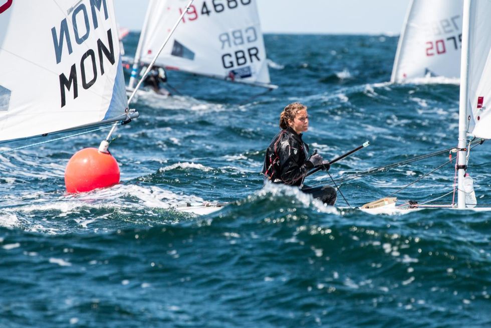 Excitement at the Laser Europa Cup
