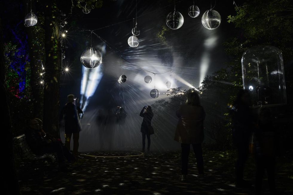 Nachts im Park 2022 | Ein entspanntes Lichtkunst-Event im Rhododendronpark.