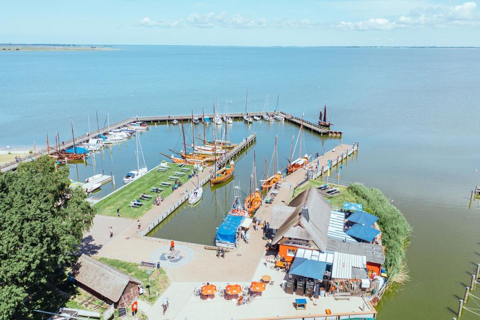 Hafen Dierhagen auf Fischland-Darß-Zingst